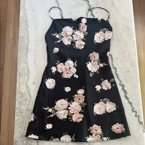 Abercrombie & Fitch Black Floral Dress